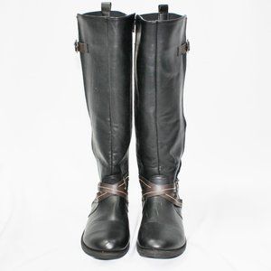 Black & Brown Riding Boots